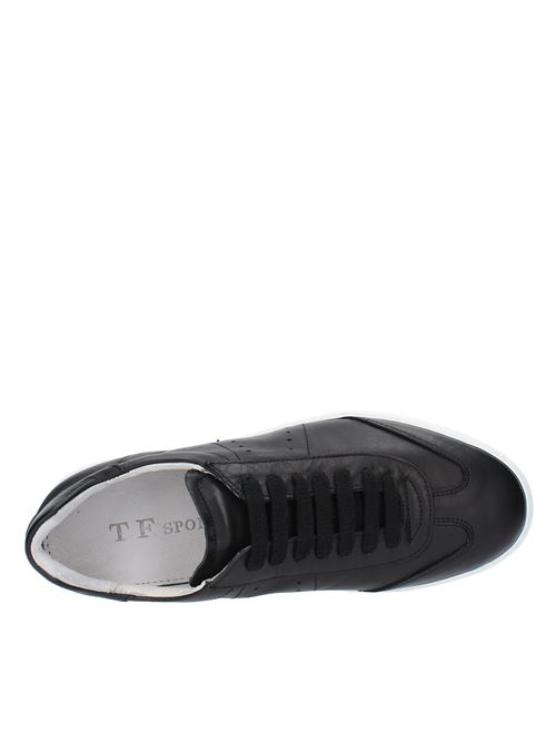 Leather trainers TF SPORT | 463-02 VIT.NERO